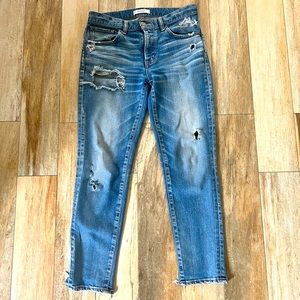 Moussy Vintage Skinny Blue Jeans.